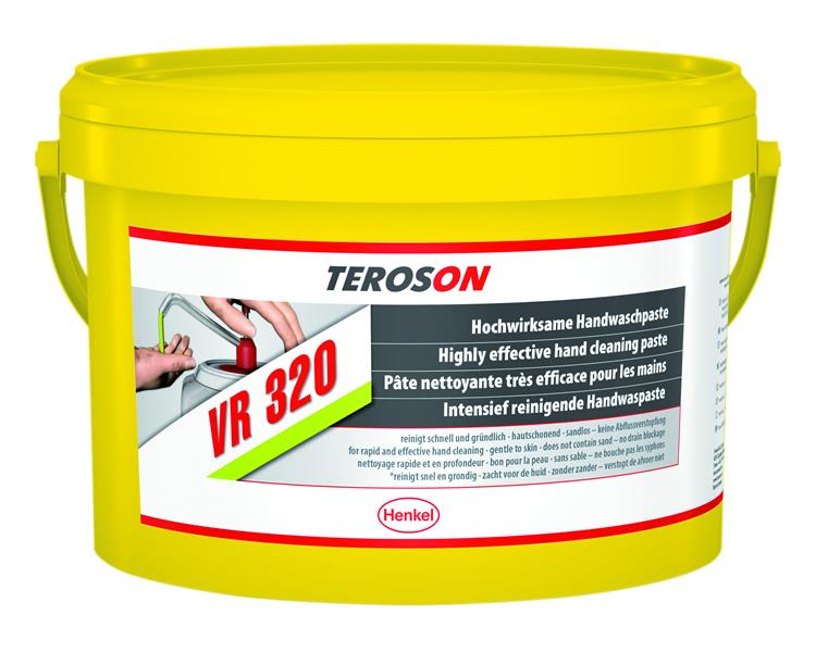 TEROSON VR 320 Kéztisztító, fareszelékkel, olaj- és zsíreltávolító 2 kg
