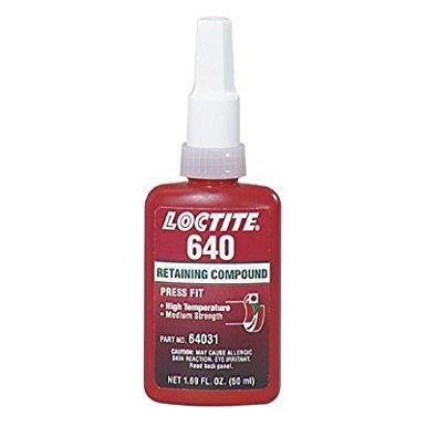 LOCTITE 640 Nagy szilárdságú, lassú csaprögzítő, nagy résmérethez 50 ml