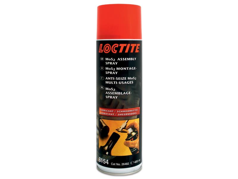 Loctite 8154, 400 ml, MoS2 tartalmú szárazkenőanyag spray ;Br. kisker egységár: 29 803 Ft/l