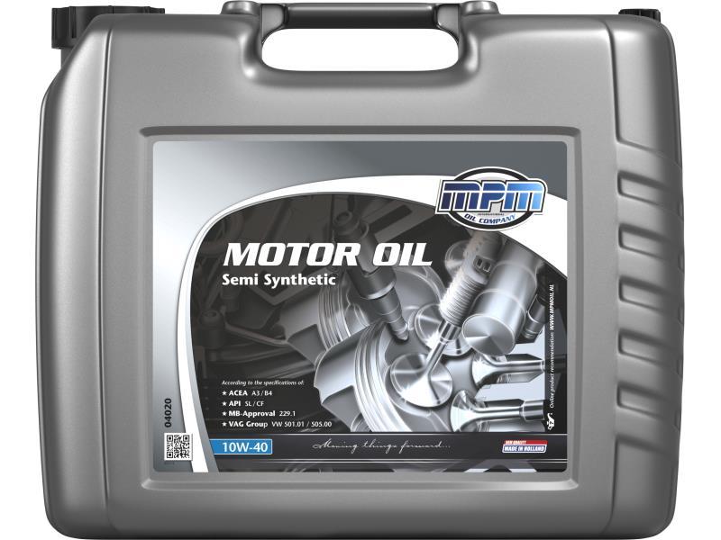 MPM Motorolaj 10W-40 Semi synt. 20 liter ;Br. kisker egységár: 2 360 Ft/l