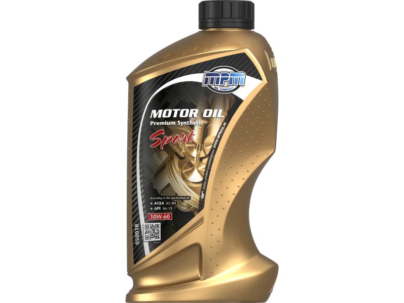 MPM Motorolaj 10W-60 Premium synt. Sport 1 liter ;Br. kisker egységár: 6 272 Ft/l