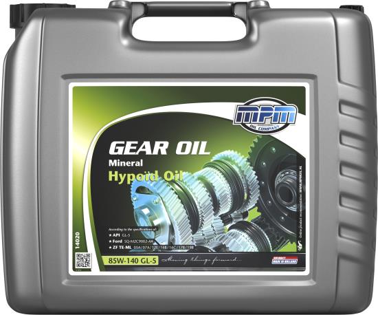 MPM hajtómű olaj 85W-140 GL-5 Mineral Hypoid Oil 20 liter ;Br. kisker egységár: 3 003 Ft/l