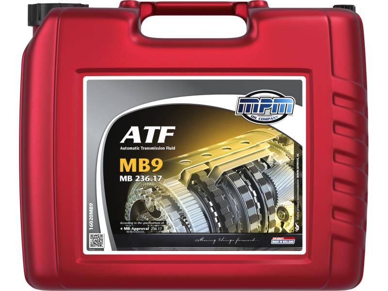 MPM ATF MB9 MB-236.17 20 liter ;Br. kisker egységár: 7 695 Ft/l