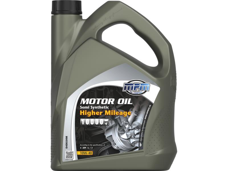 Motorový olej MPM Motor Oil 10W40 Semi Synthetic Higher Mileage 10W40