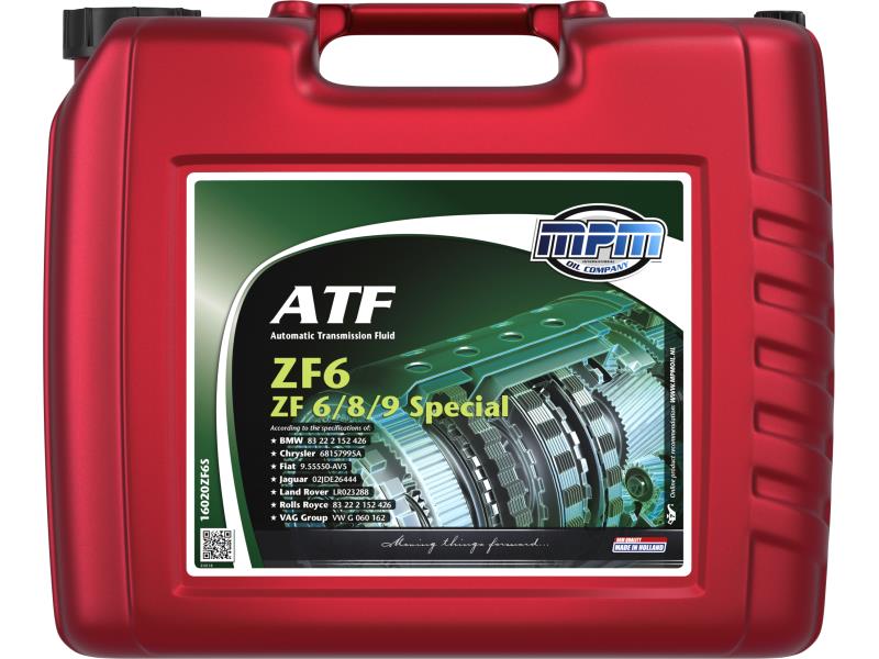 MPM ATF ZF6 Special 20 liter ;Br. kisker egységár: 4 391 Ft/l