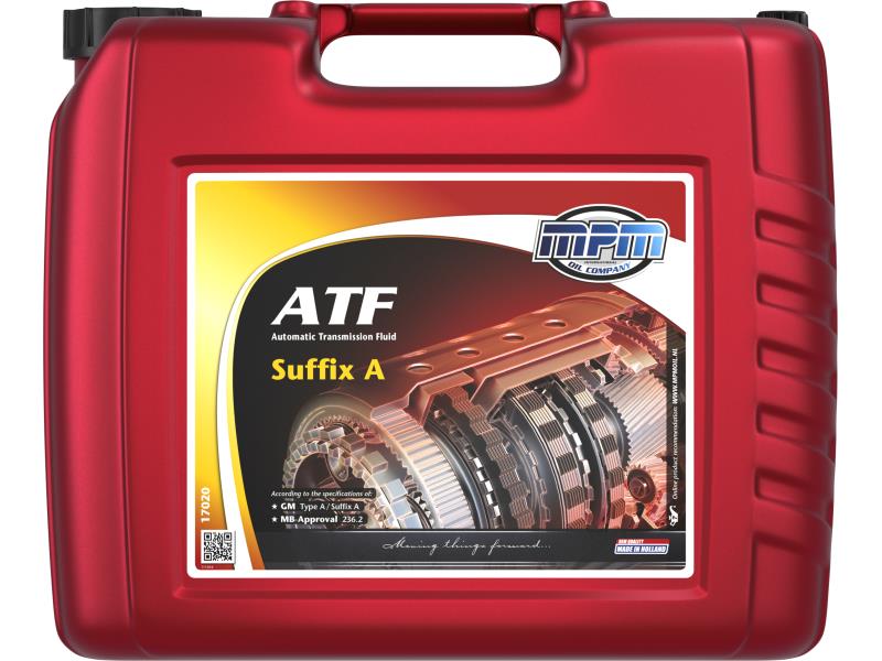 MPM ATF Suffix A 20 liter ;Br. kisker egységár: 3 145 Ft/l