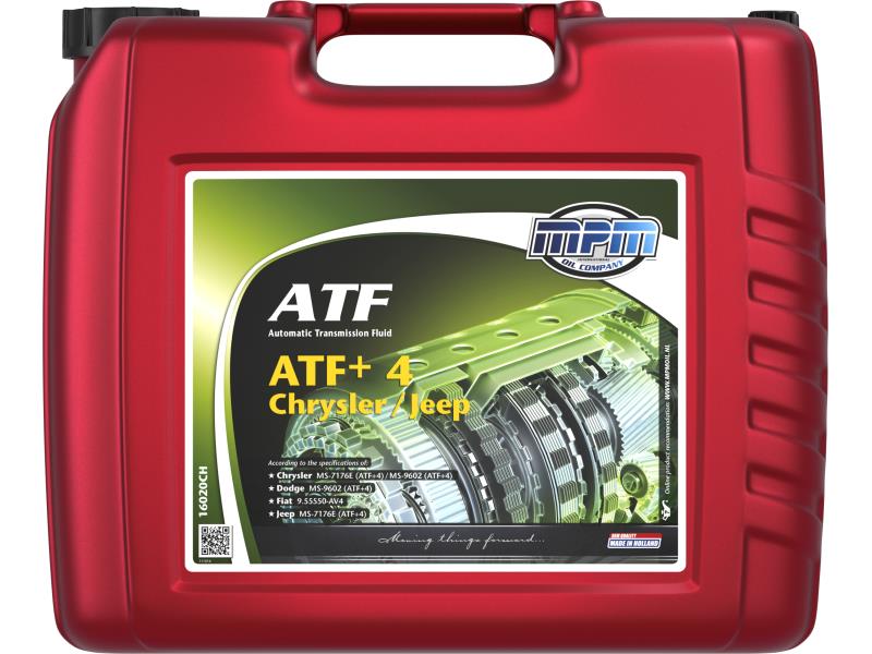 MPM ATF +4 Chryler / Jeep 20 liter ;Br. kisker egységár: 4 334 Ft/l