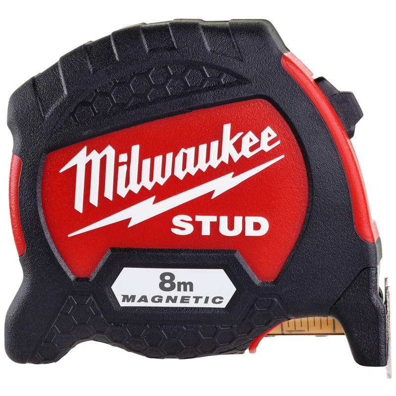 STUD Mágneses Mérőszalag 8 m / 33 mm  - 1 db (Rendelési egység 6 db)
