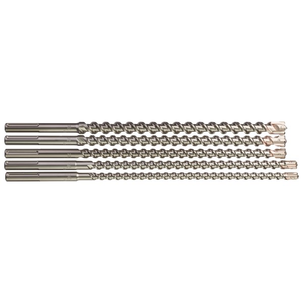 SDS-Max Fúrókészlet 5 db-os  (? 16 / 18 x 540 mm, ? 20 / 22 / 25 x 520 mm )