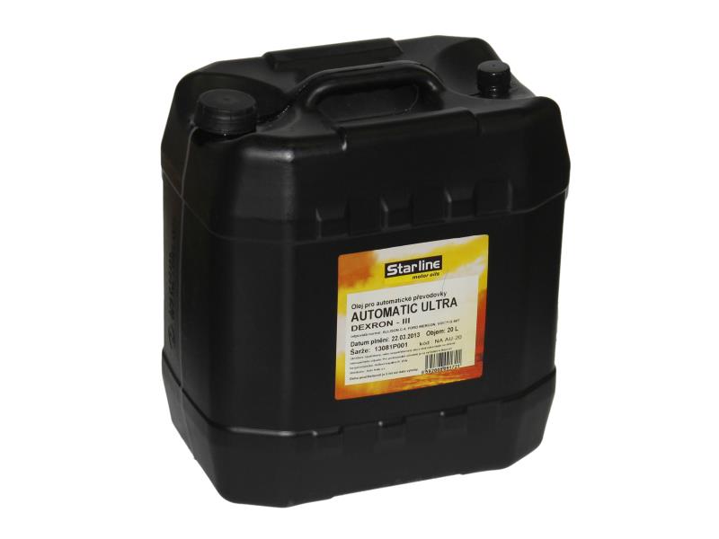 STARLINE ATF III olaj AUTOMATIC ULTRA 20 liter ;Br. kisker egységár: 2 656 Ft/l