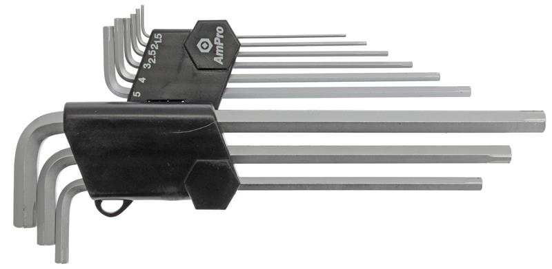 1,5 mmL alakú Dugókulcs 1,5 mm x 10 mm x 2 mm x 2,5 mm x 3 mm x 4 mm x 5 mm x 6 mm x 8 mm LKQ