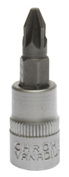 1/4" dugókulcsbetét Csavarhúzó pengeprofilja Pozidriv PZ0 STARLINE