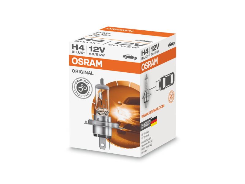 OSRAM izzó, H4, 12V,60/55W Original OSRAM