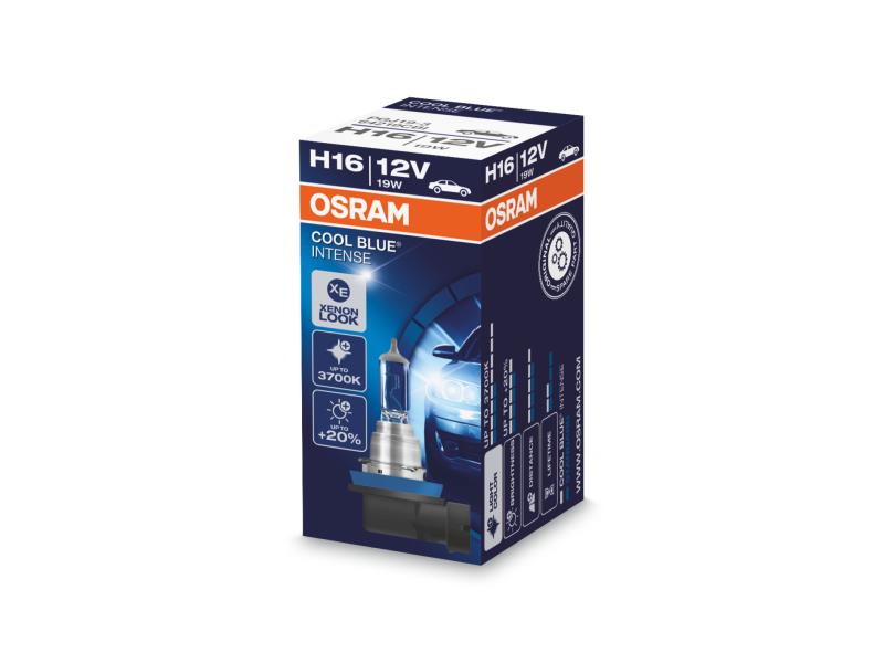 Osram izzó, H16 Cool Blue 12V 19W PGJ19-3 OSRAM COOL BLUE INTENSE