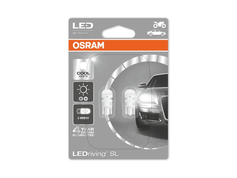Osram LED Segédvilágítás Cool White 6000K W5W (Off-Road Only) OSRAM LEDriving® Standard
