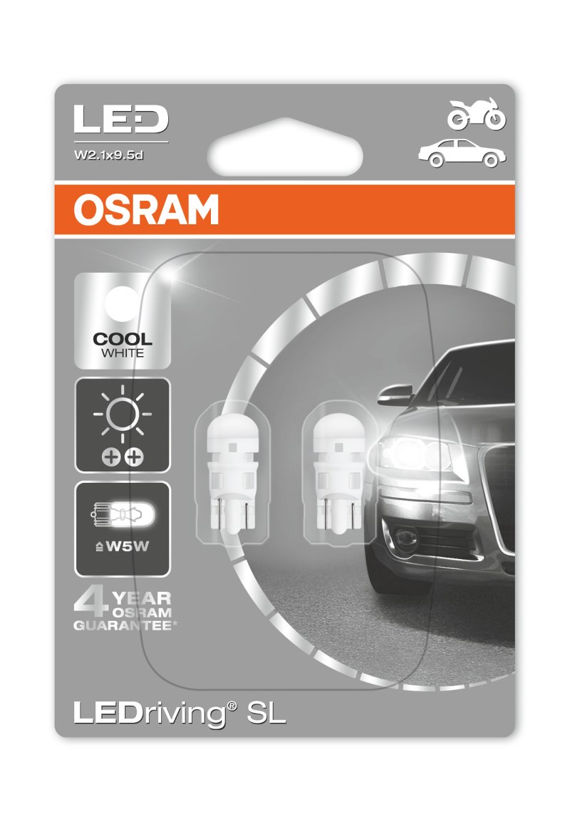 Osram LED Segédvilágítás Cool White 6000K W5W (Off-Road Only) OSRAM LEDriving® Standard
