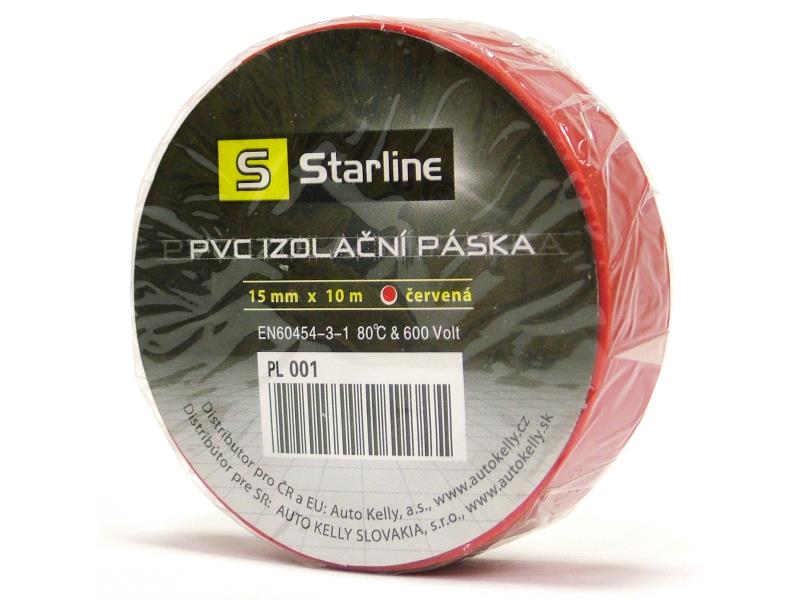 Starline szigetelőszalag  - piros