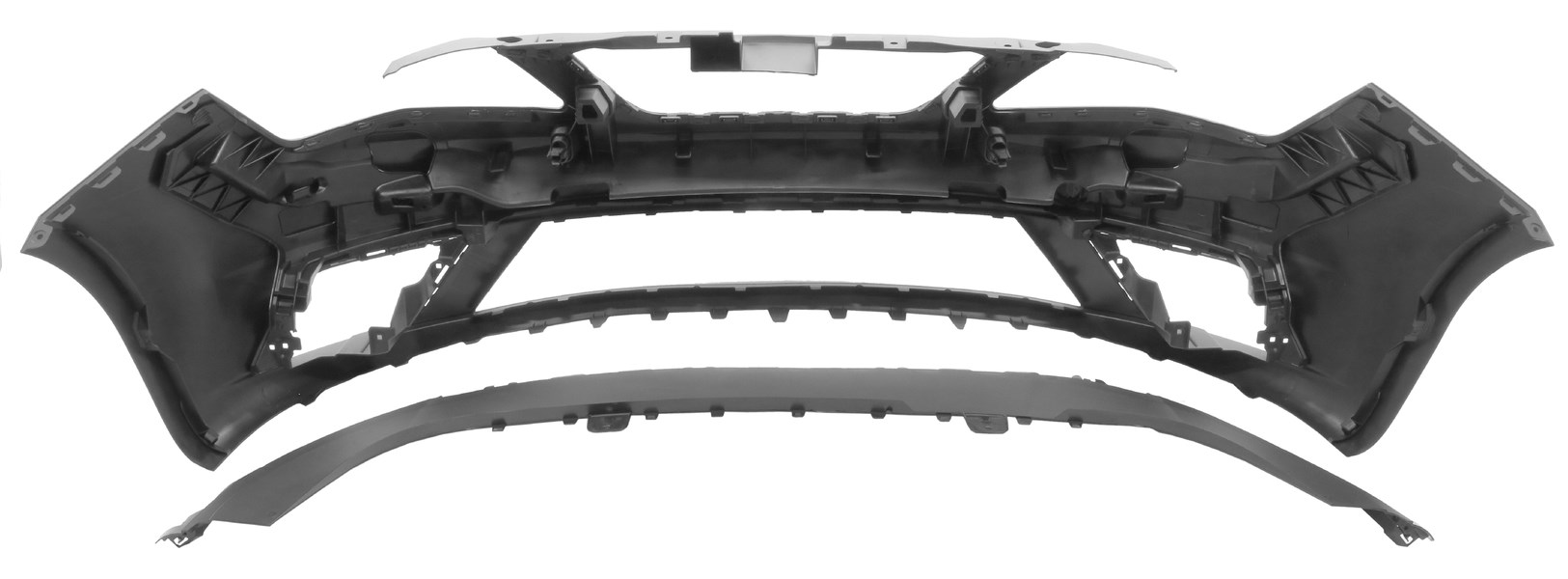 KH6621 904 ST EC IBI 09 - бампера передня, ґрунтований (ne FR, CUPRA) 4/12- [certified]