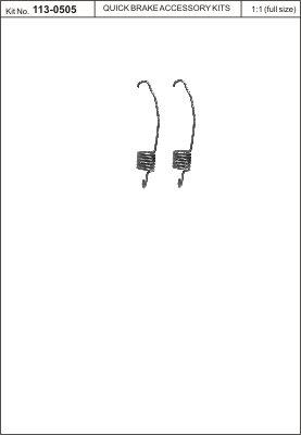 Szerelék készlet, féknyereg