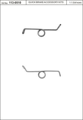 Javítókészlet, rögzítőfékkar (féknyereg)