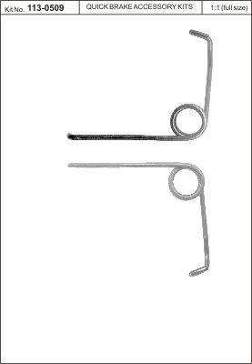 Javítókészlet, rögzítőfékkar (féknyereg)