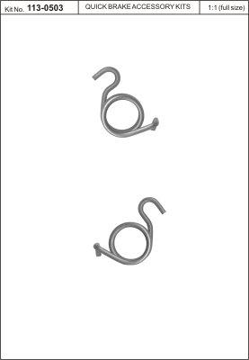 Javítókészlet, rögzítőfékkar (féknyereg)