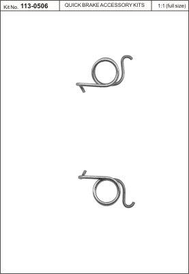 Javítókészlet, rögzítőfékkar (féknyereg)