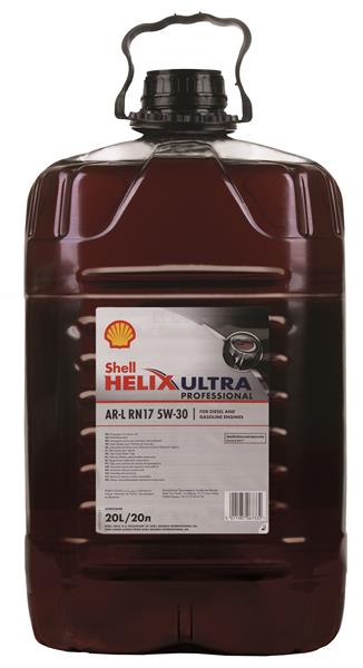 SHELL HELIX Ultra Prof. AR-L RN17 5W-30 - ECO 20 liter ;Br. kisker egységár: 4 582 Ft/L