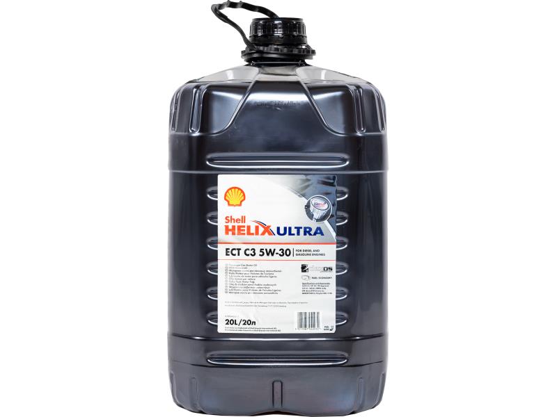 SHELL HELIX Ultra ECT C3 5W-30 - ECO 20 liter ;Br. kisker egységár: 4 898 Ft/L