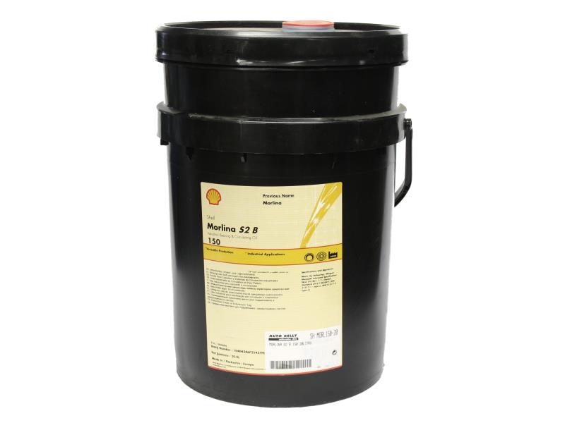 SHELL MORLINA S2 B 150 - 20 l ;Br. kisker egységár: 3 574 Ft/L