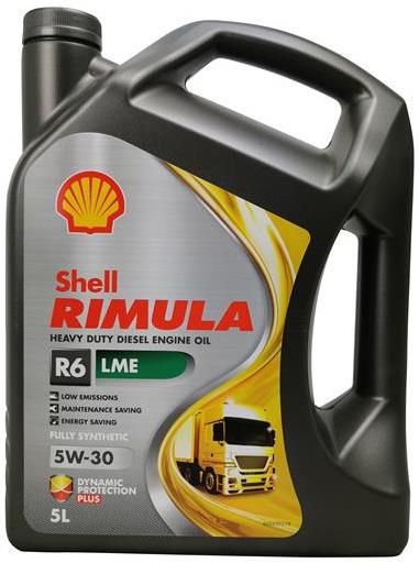 SHELL RIMULA R6 LME 5W-30 - 5 l ;Br. kisker egységár: 7 476 Ft/L