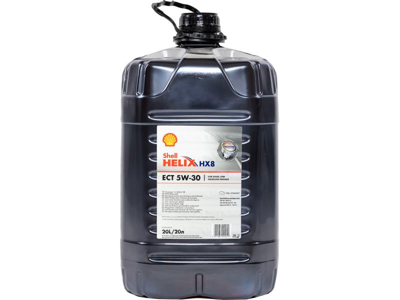 SHELL HELIX HX8 ECT 5W-30 - ECO 20 liter ;Br. kisker egységár: 4 860 Ft/L