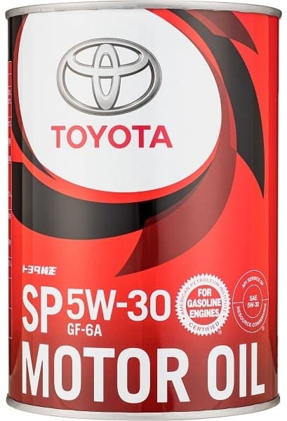 Олива 5/30 1літр TOYOTA Motor Oil SP GF-6A 5w30 1л 0888013706