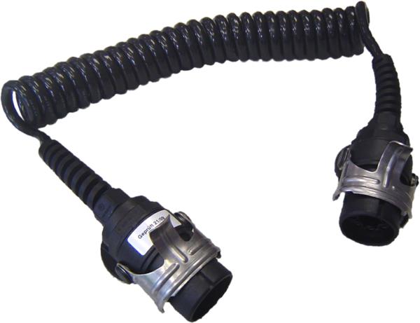 EBS kábel 7 pólusú, 2x 4 mm2/ 5x 1.5 mm2 24V 3 m