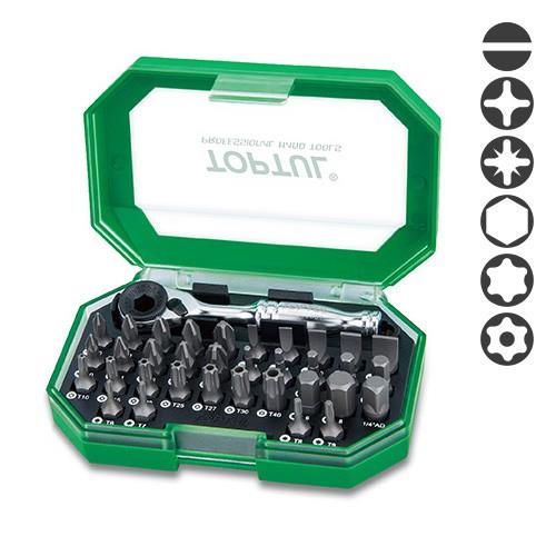 Haбіp біт 1/4 "З5oд. GACWЗ504 TOPTUL