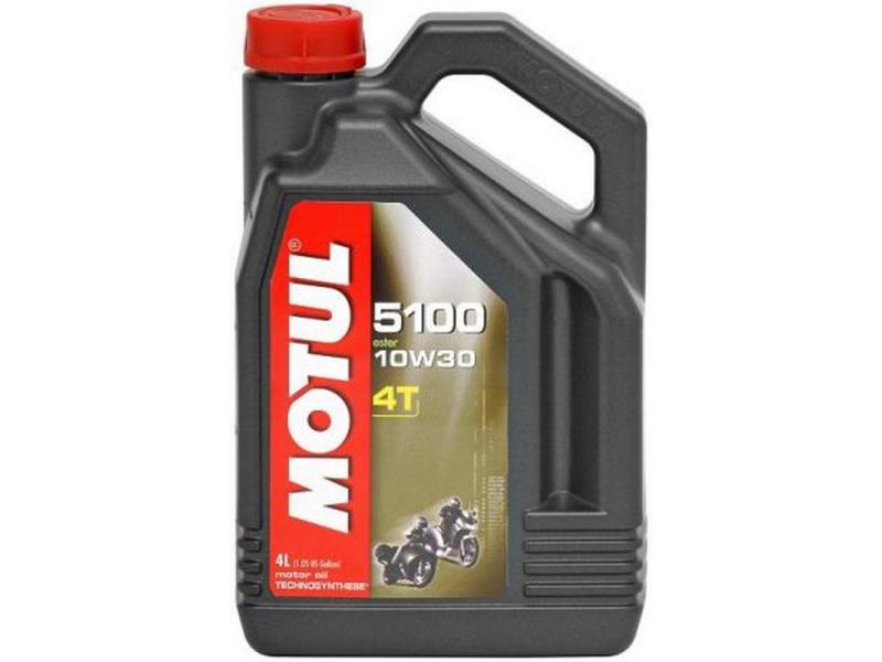 MOTUL 5100 Ester 10W30 4 liter ;Br. kisker egységár: 5 937 Ft/l
