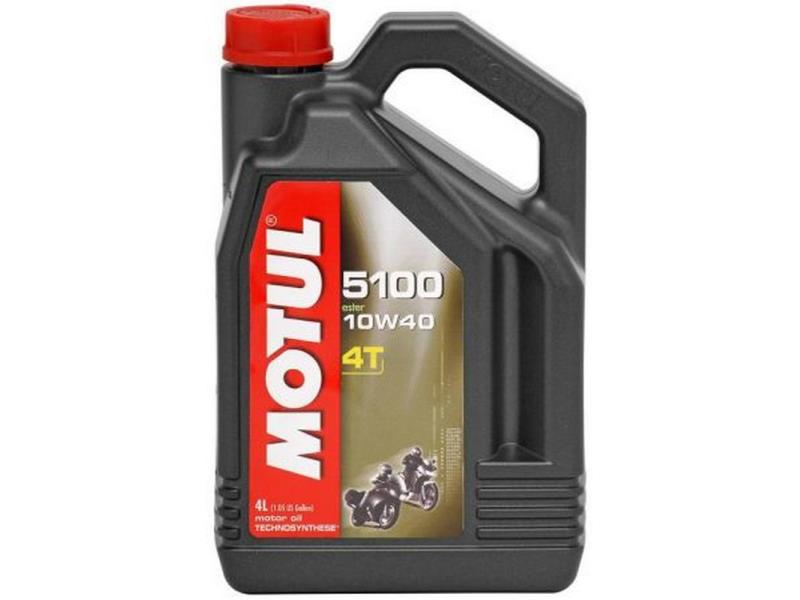 MOTUL 5100 Ester 10W-40 4 l ;Br. kisker egységár: 5 605 Ft/l