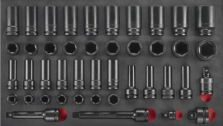 DUGÓ KÉSZLET 43DB  (10318 EVA)  3/4 3/4