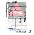 Izzó 24V 4W       /Min:10 db