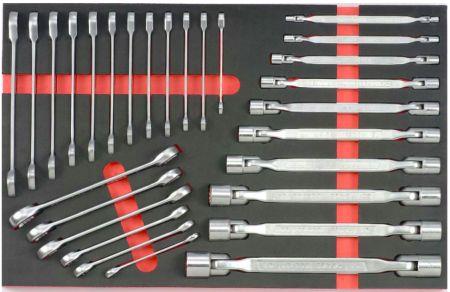 SZEKRÉNYMODUL CSUKLÓS&RACSNIS 28B