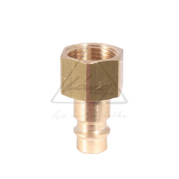 Leveg?s csatlakozó - gyorscsatlakozó apa - RÉZ - 3/8" BM Rectus