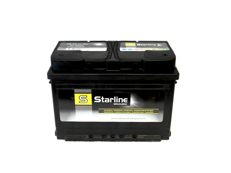 STARLINE AKKU 12V 75Ah, 680A J+ 276x175x190