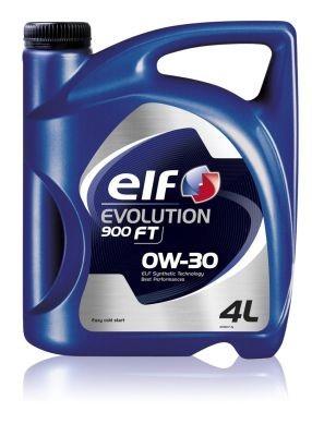 ELF EVOLUTION 900 FT 0W30 4L ;Br. kisker egységár: 4 143 Ft/l