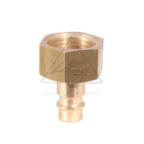 Leveg?s csatlakozó - gyorscsatlakozó apa - RÉZ - 1/2" BM Rectus