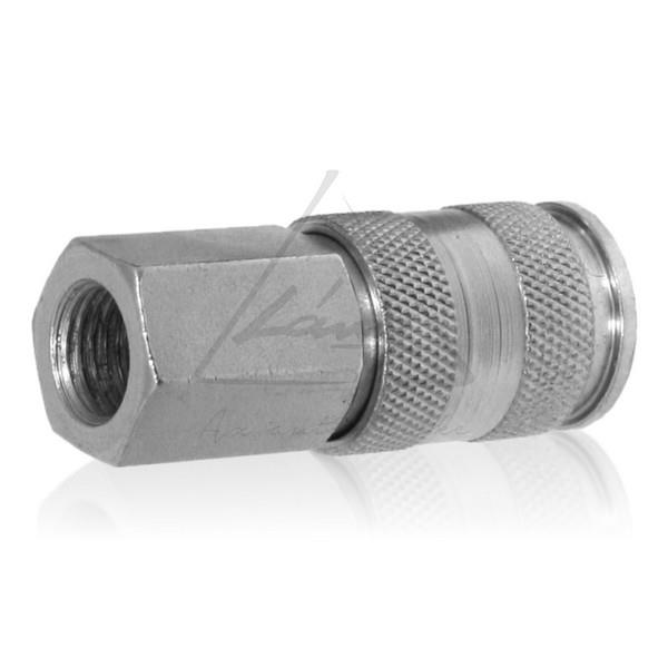 Leveg?s csatlakozó - gyorscsatlakozó anya - 1/4" BM