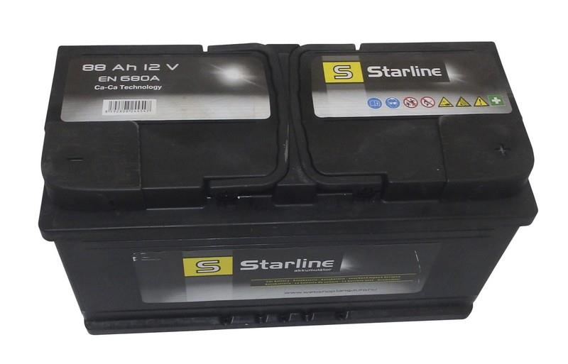 STARLINE AKKU 12V 88Ah, 680A J+ 354x175x190