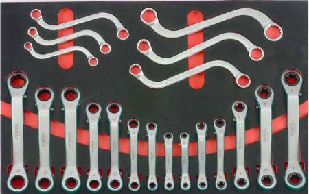 SZEKRÉNYMODUL 20DB - S" ÉS HAJLÍTOTT, RACSNIS