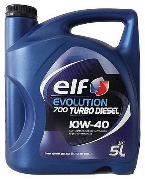 ELF EVOL 700 TD 10W40 5 LITER ;Br. kisker egységár: 3 689 Ft/l
