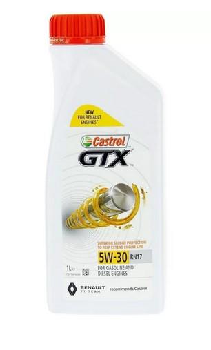 Castrol GTX 5W-30 RN17 1L ;Br. kisker egységár: 5 862 Ft/l