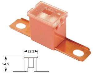 BIZTOSÍTÉK JAPÁN. CSAVAROZHATÓ. FEKVŐ 60A